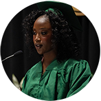 Student Speaker Natara Boateng,