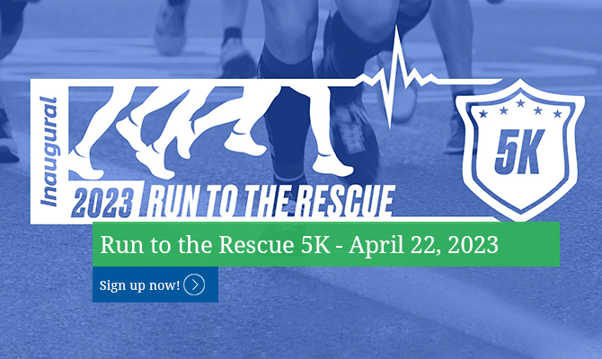 Run to the Rescue 5K - April 22, 2023