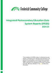 IPEDS Report Cover